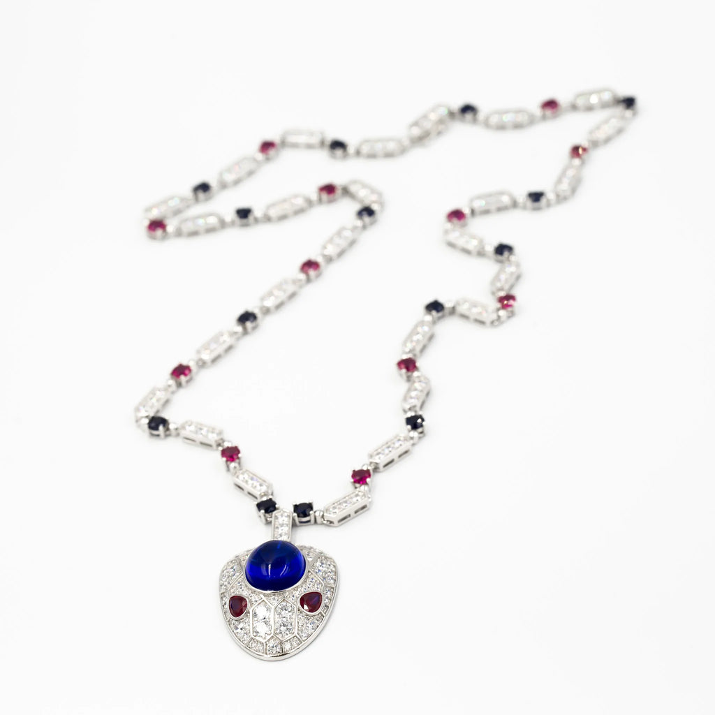 925 Ayar Gümüş Üzeri Altın Kaplama | İthal BLG Mega Snake Uzun Kolye