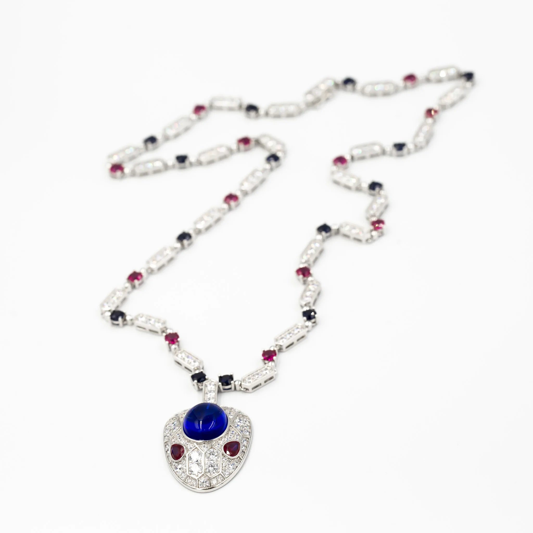 925 Ayar Gümüş Üzeri Altın Kaplama | İthal BLG Mega Snake Uzun Kolye