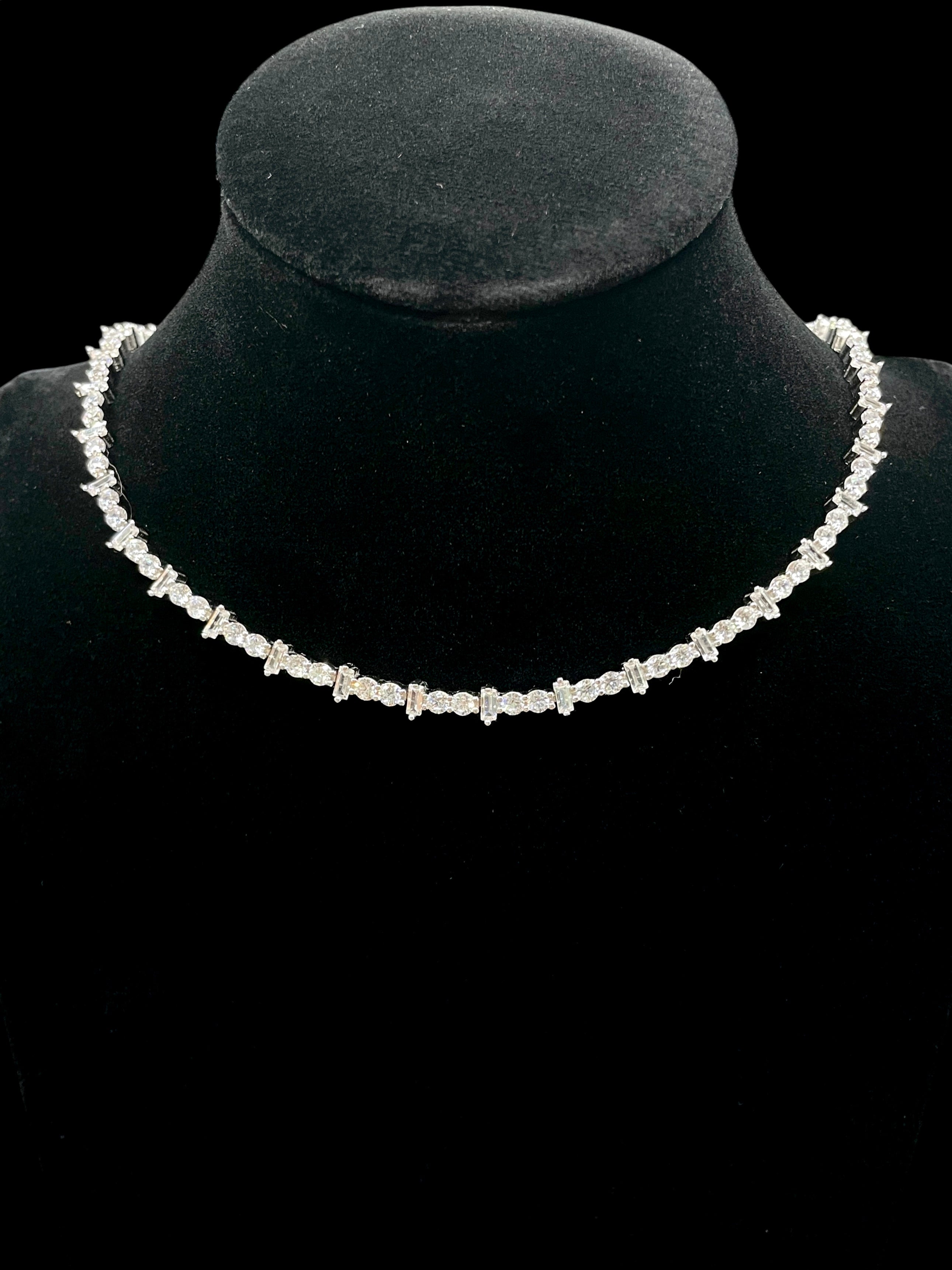 925 Ayar Gümüş Üzeri Altın Kaplama | Kristal Su Yolu Kolye