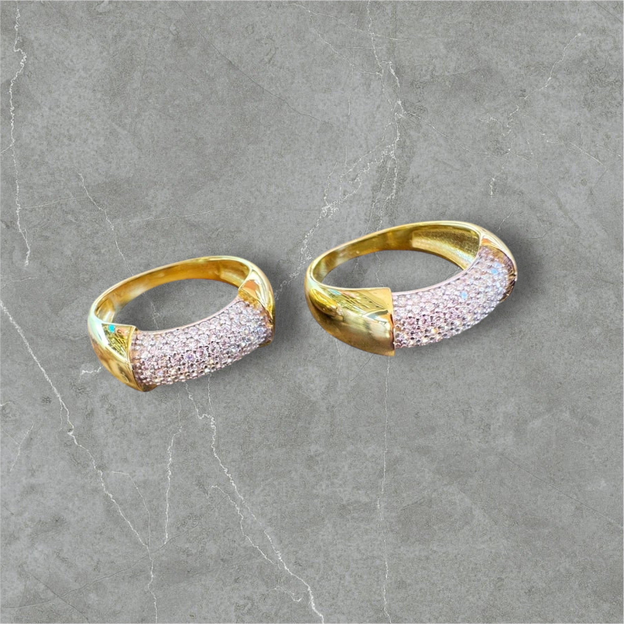 925 Ayar Gümüş Üzeri Altın Kaplama | Lume Yüzük