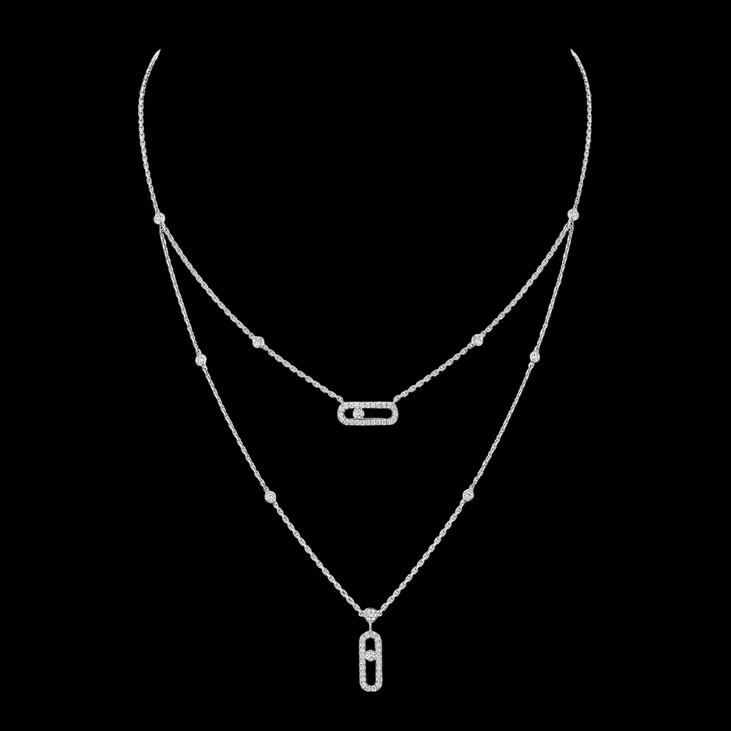 925 Ayar Gümüş Üzeri Altın Kaplama | Marka İthal Mess Kolye