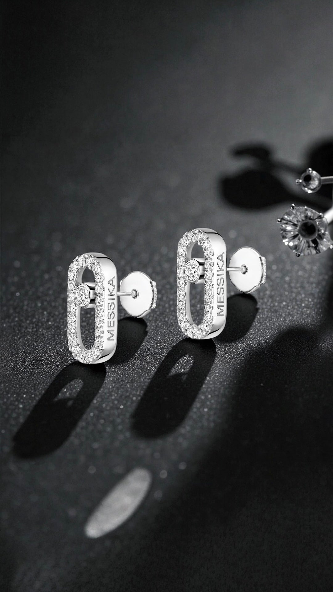 925 Ayar Gümüş Üzeri Altın Kaplama | Marka İthal Mini Mes Küpe