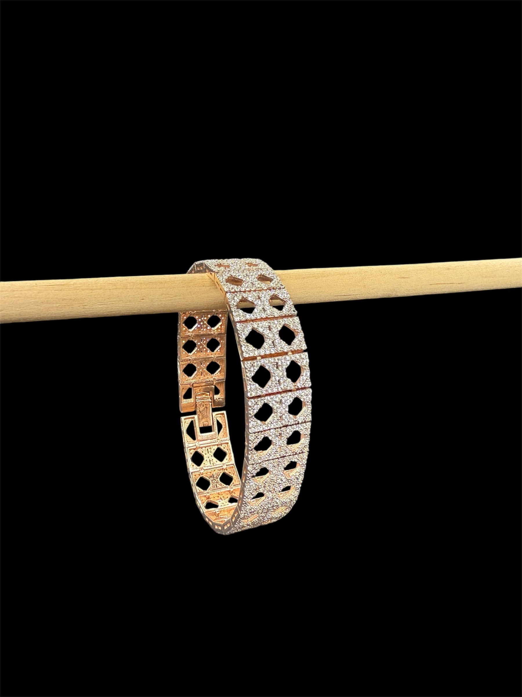 925 Ayar Gümüş Üzeri Altın Kaplama | Şans Yolu Bileklik