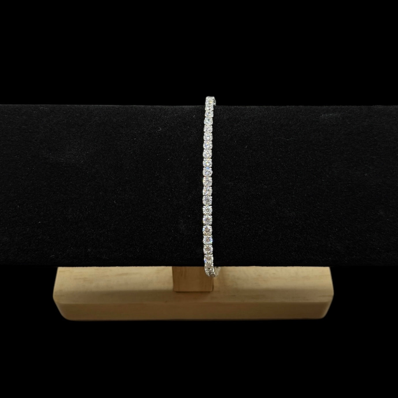 925 Ayar Gümüş Üzeri Altın Kaplama | Su Yolu Bileklik-3mm