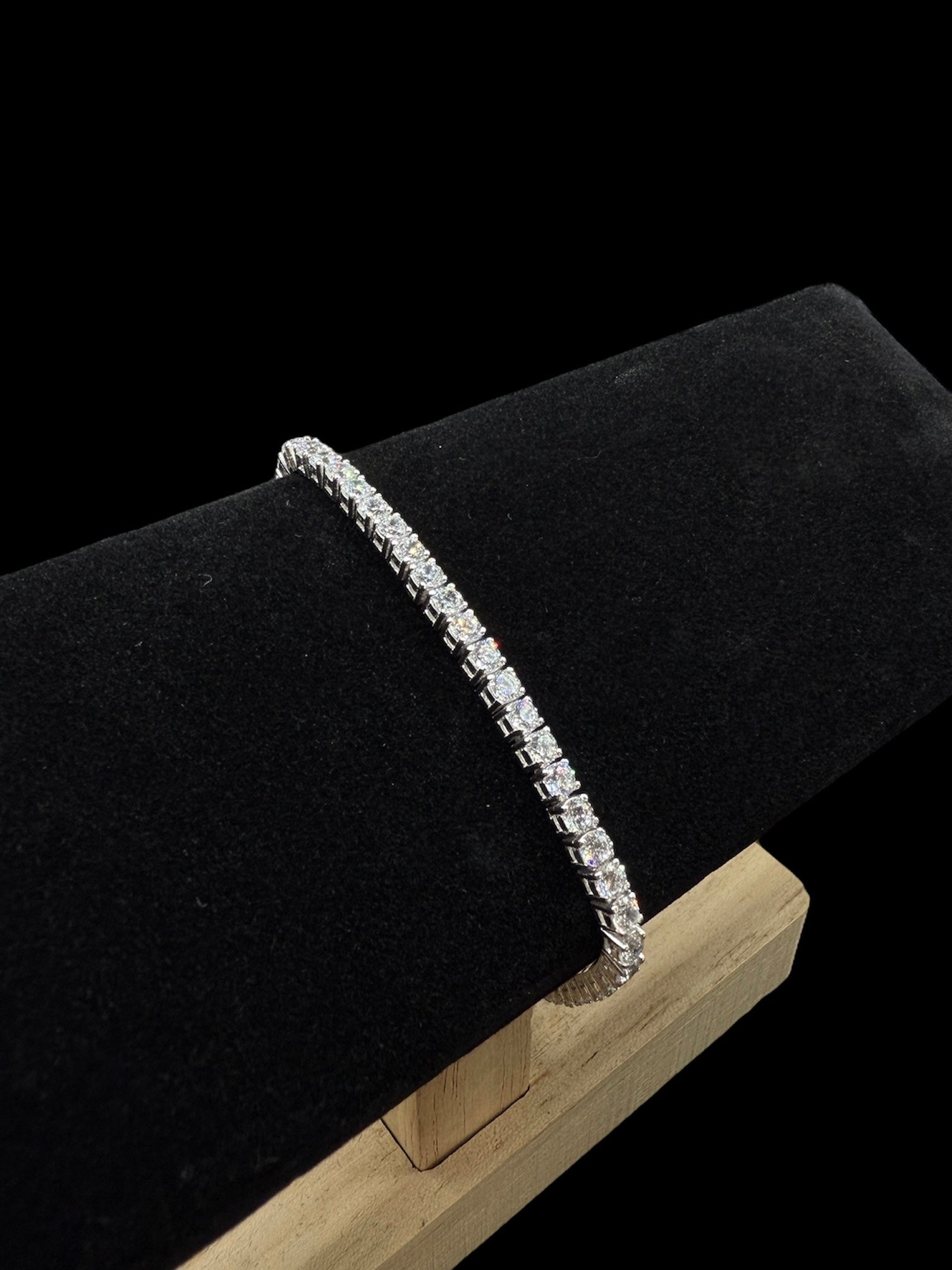 925 Ayar Gümüş Üzeri Altın Kaplama | Su Yolu Bileklik-3mm