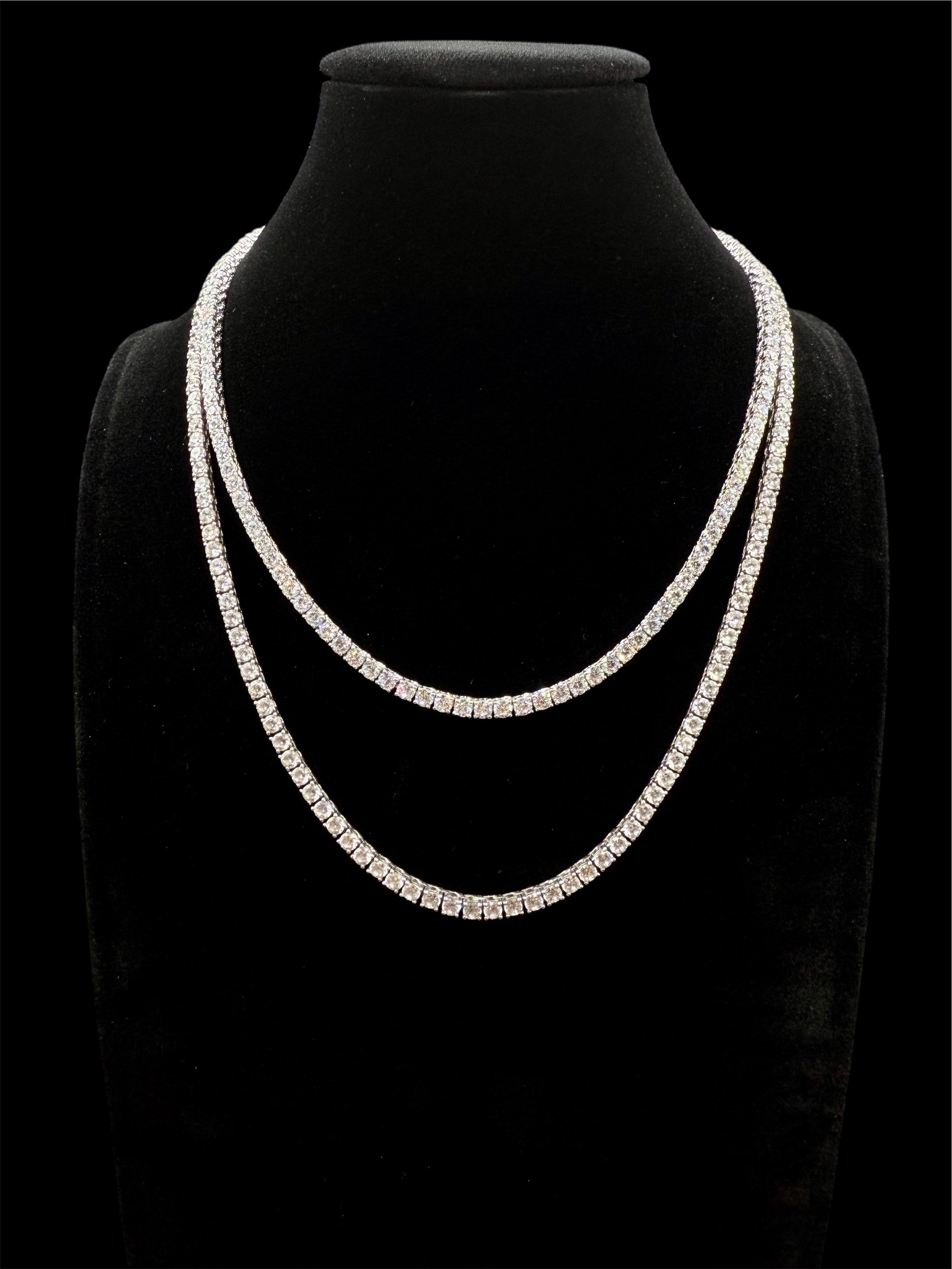 925 Ayar Gümüş Üzeri Altın Kaplama | Su Yolu Kolye 3 mm- 45 cm