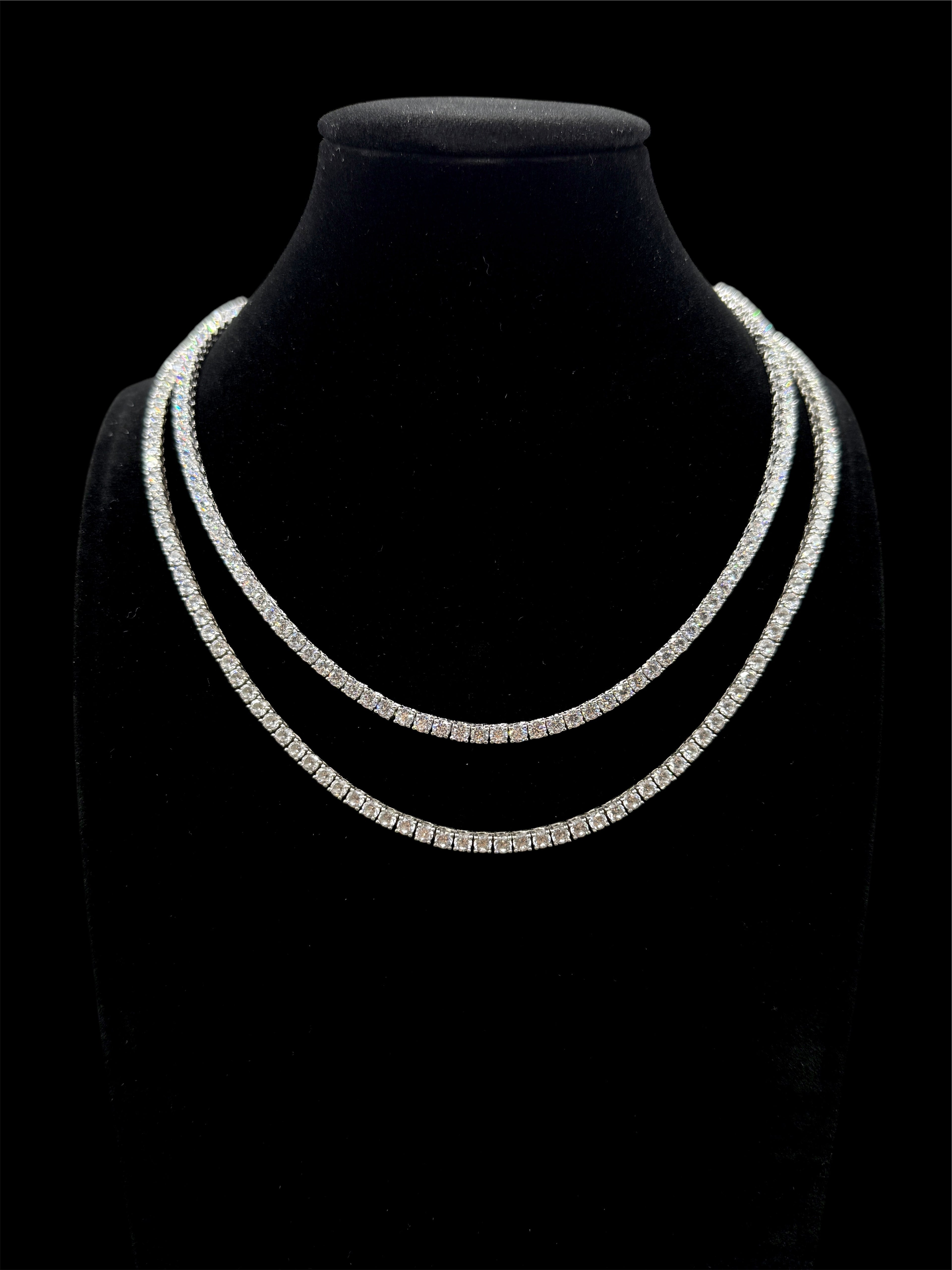 925 Ayar Gümüş Üzeri Altın Kaplama | Su Yolu Kolye 3 mm- 45 cm