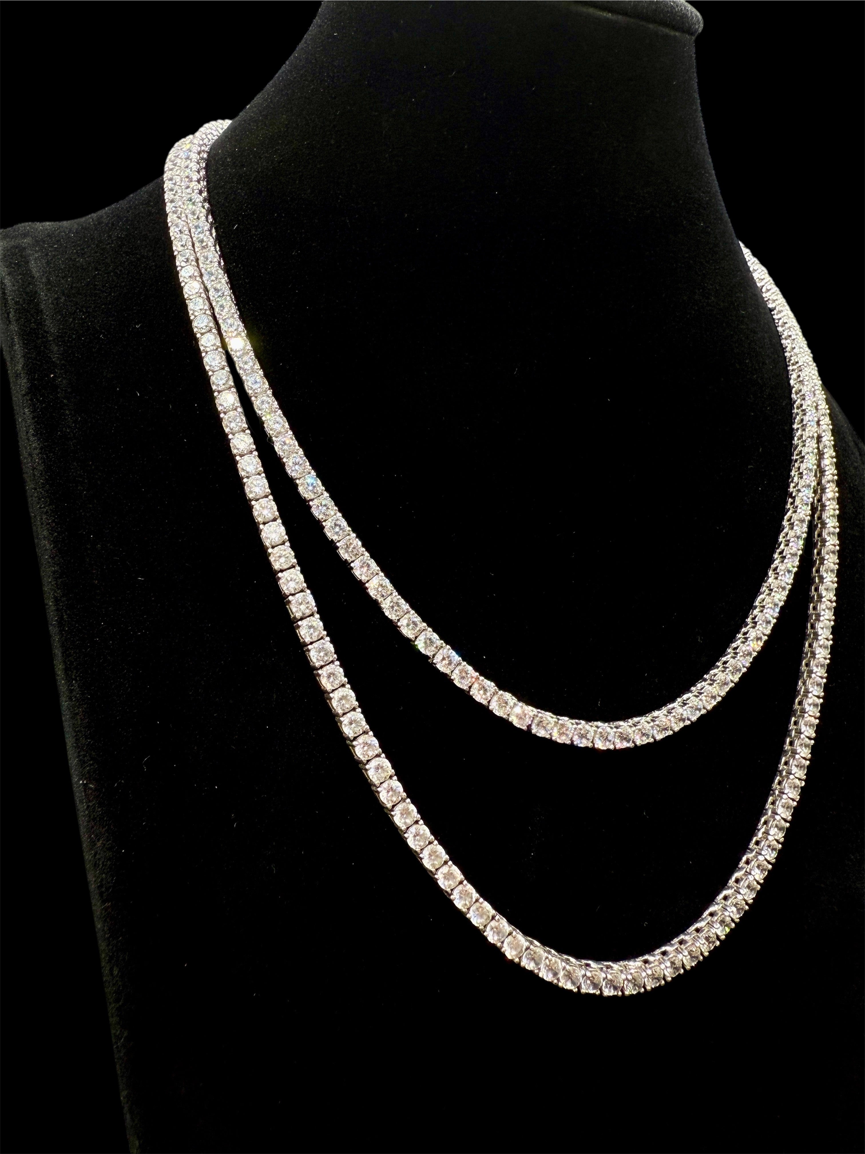 925 Ayar Gümüş Üzeri Altın Kaplama | Su Yolu Kolye 3 mm- 45 cm