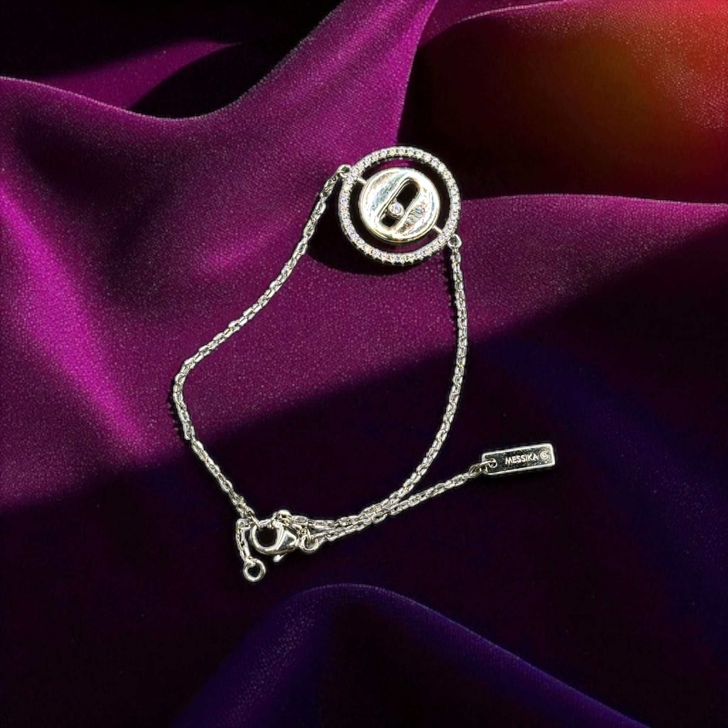 925 Ayar İthal Gümüş Üzeri Altın Kaplama | Ms Marka İthal Bileklik