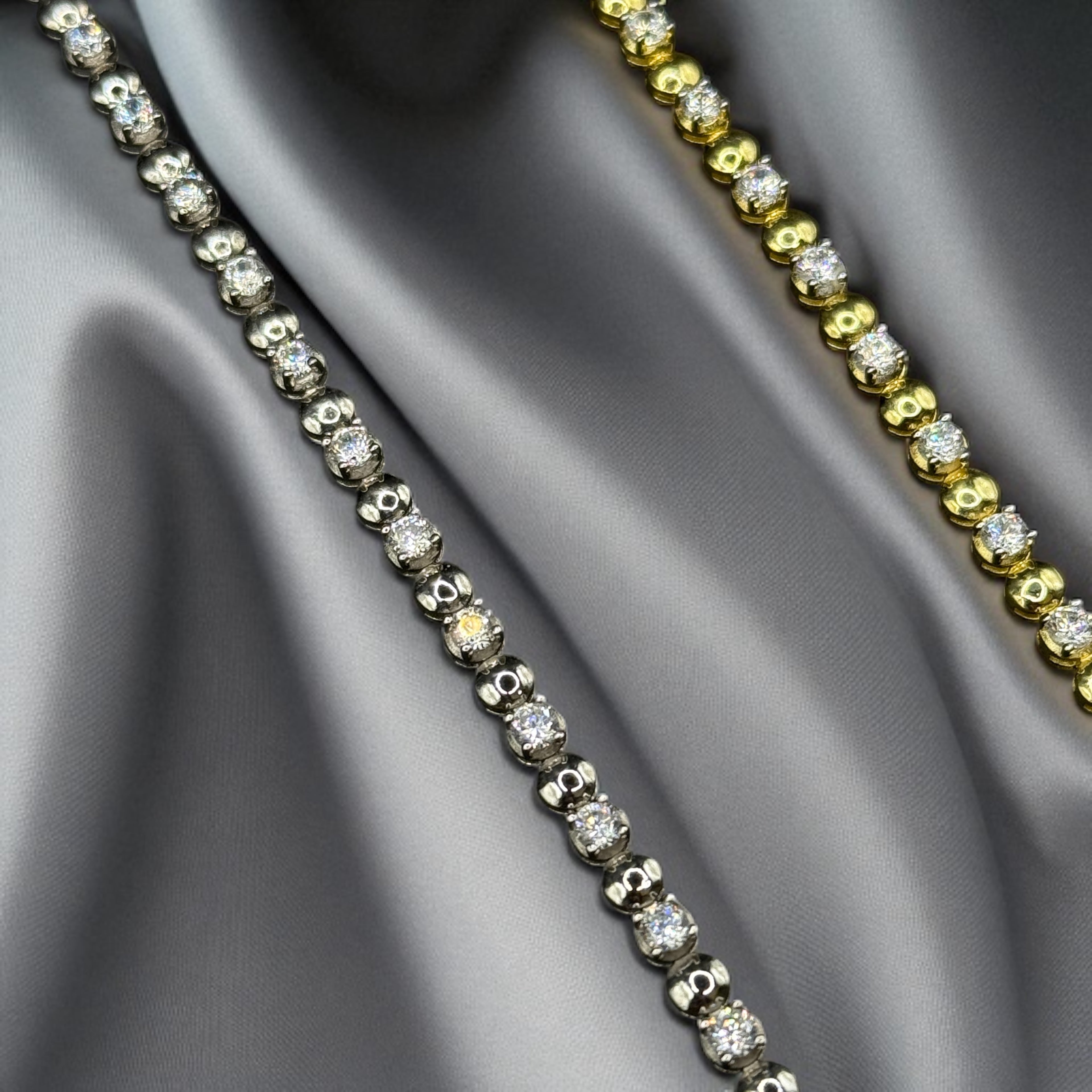 925 Ayar İthal Gümüş Üzeri Altın Kaplama | Tasarım Bileklik