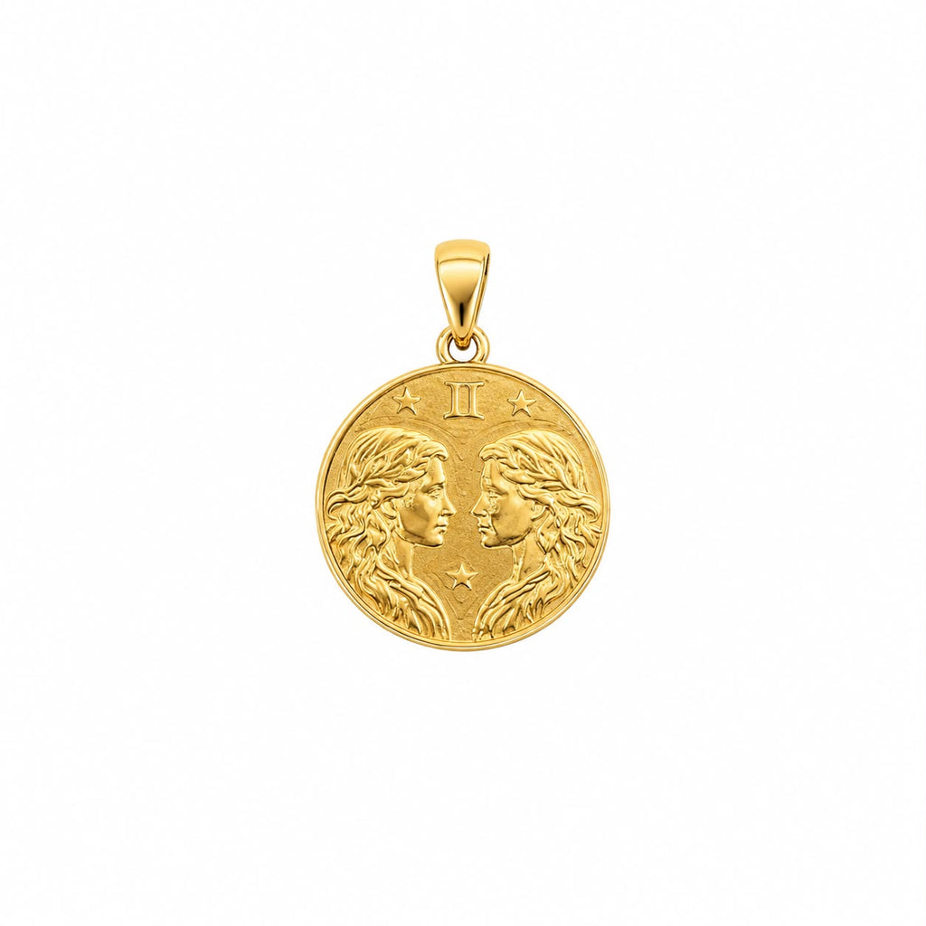 Burç Madalyonu- Zodiac Medallion Kolye Ucu 