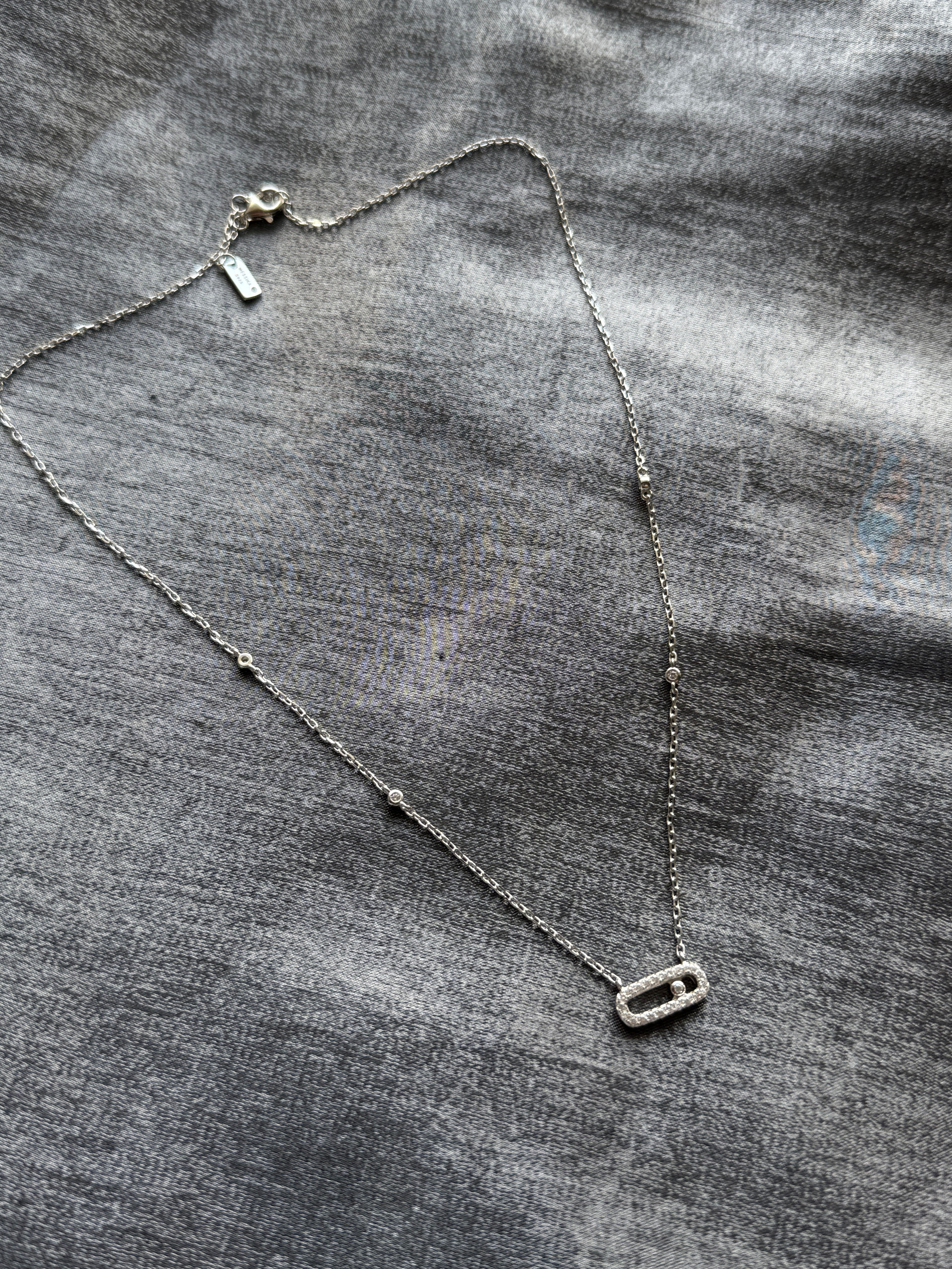 925 Ayar İthal Gümüş Üzeri Altın Kaplama | Marka İthal Mes Kolye