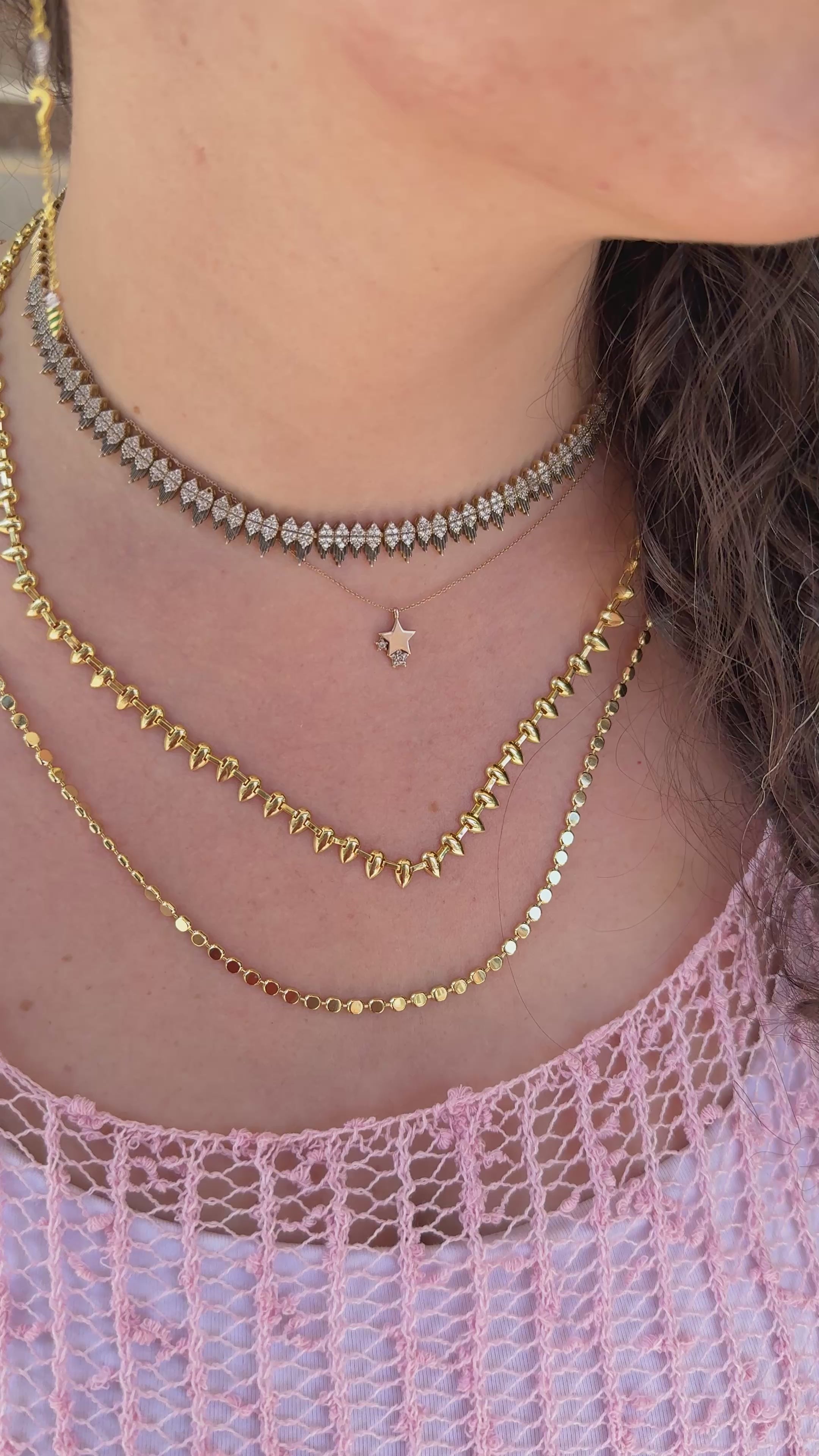 925 Ayar İthal Gümüş Üzeri Altın Kaplama | Sallantılı Ateş Küpe