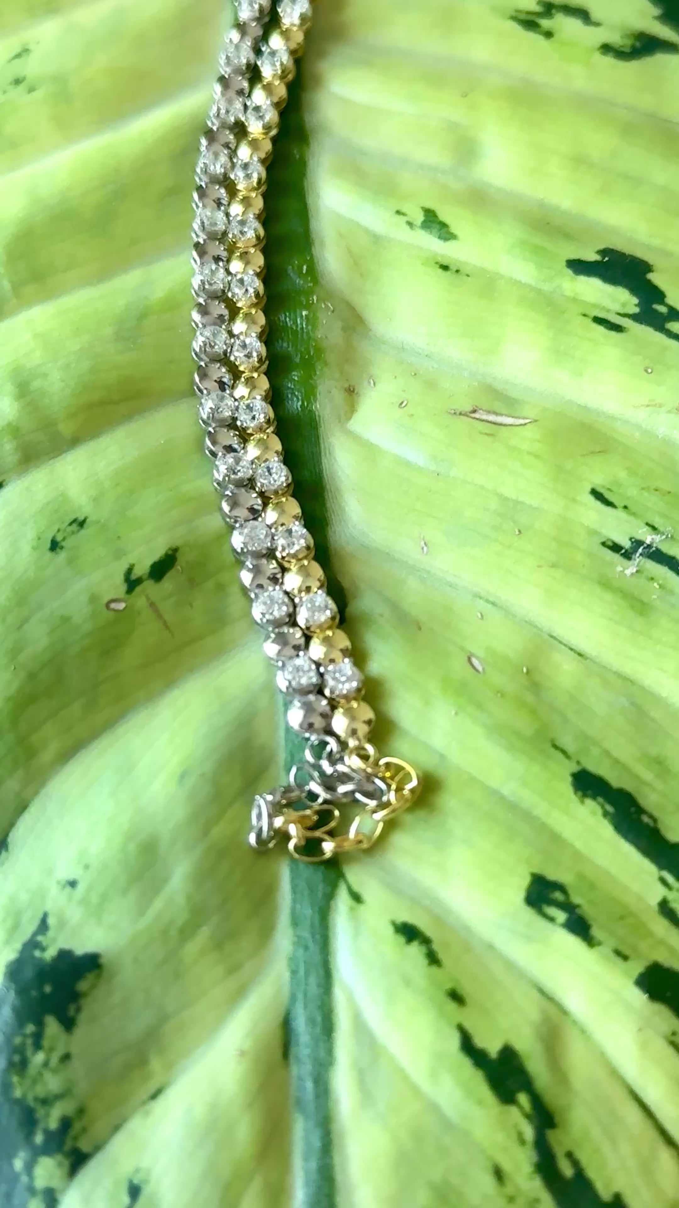 925 Ayar İthal Gümüş Üzeri Altın Kaplama | Tasarım Bileklik